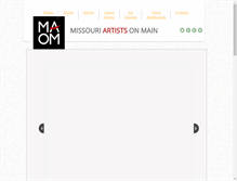 Tablet Screenshot of maomgallery.com